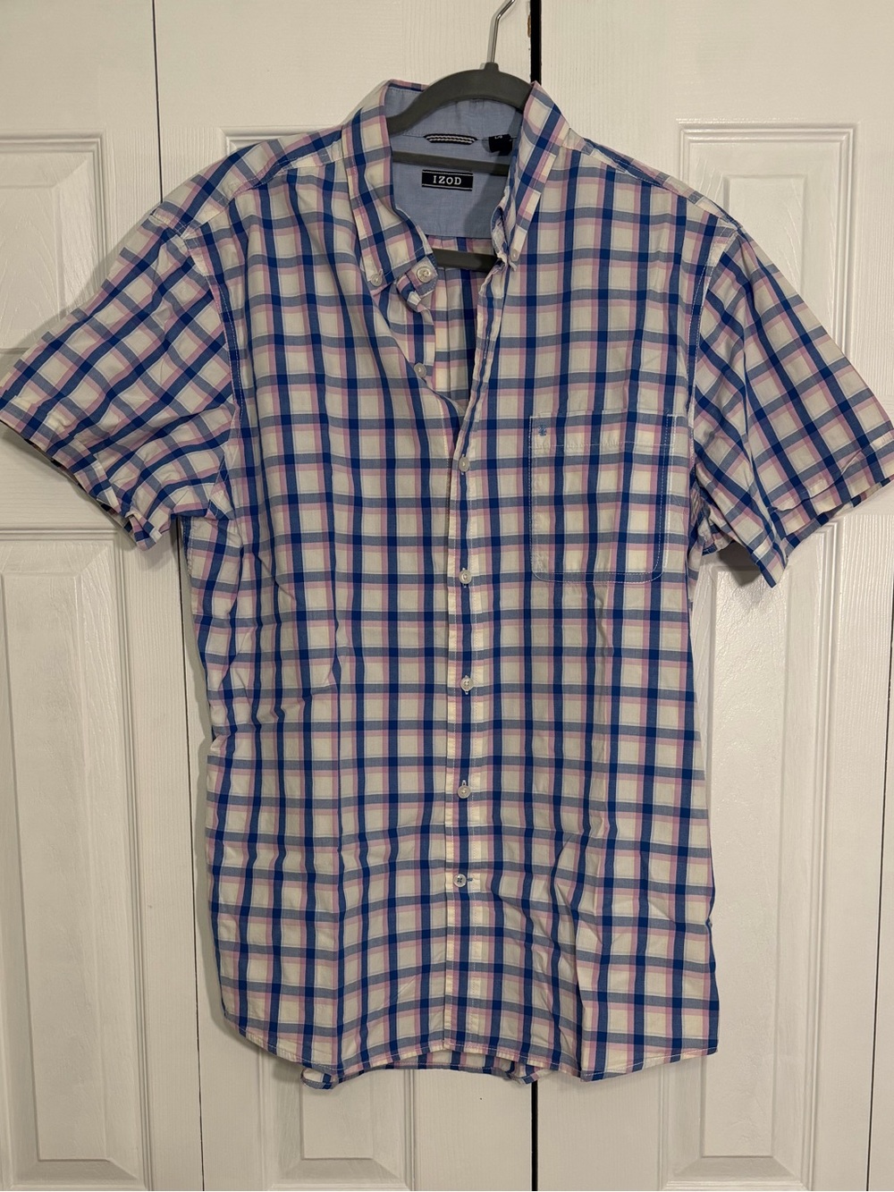 Short sleeve collared shirt - IZOD - L
